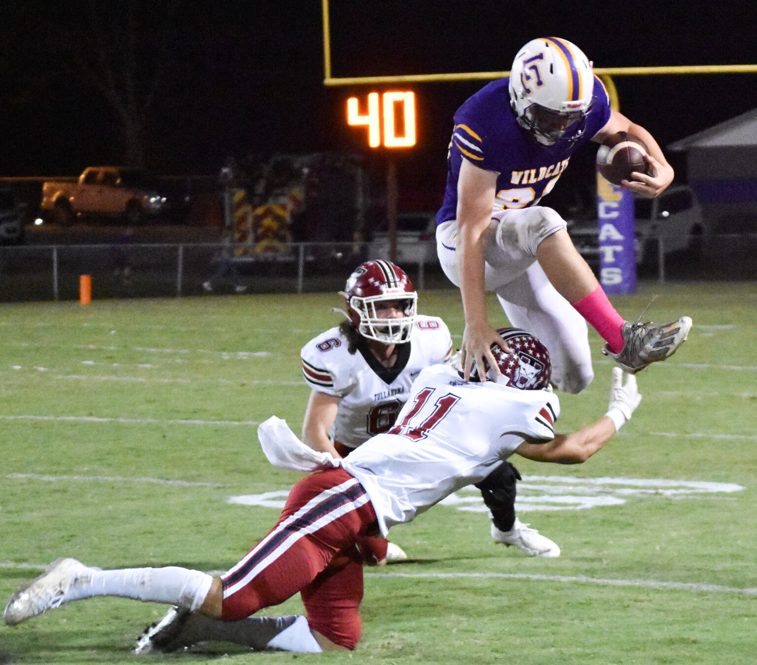 Lawrence jumps
